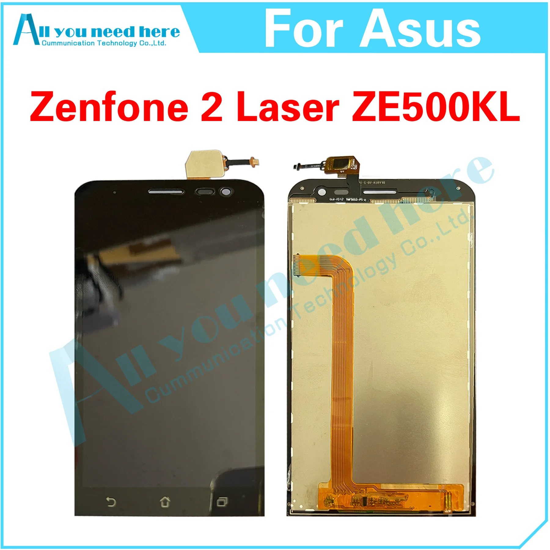 

For Asus Zenfone 2 Laser ZE500KL Z00ED LCD Display Touch Screen Digitizer Assembly Repair Parts Replacement