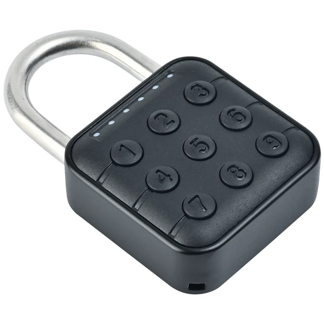 Anti Theft Padlock Keyless with Tuya APP Drawer Safety Lock Waterproof Battery-powered for Home Dormitory Factory Workshops 4