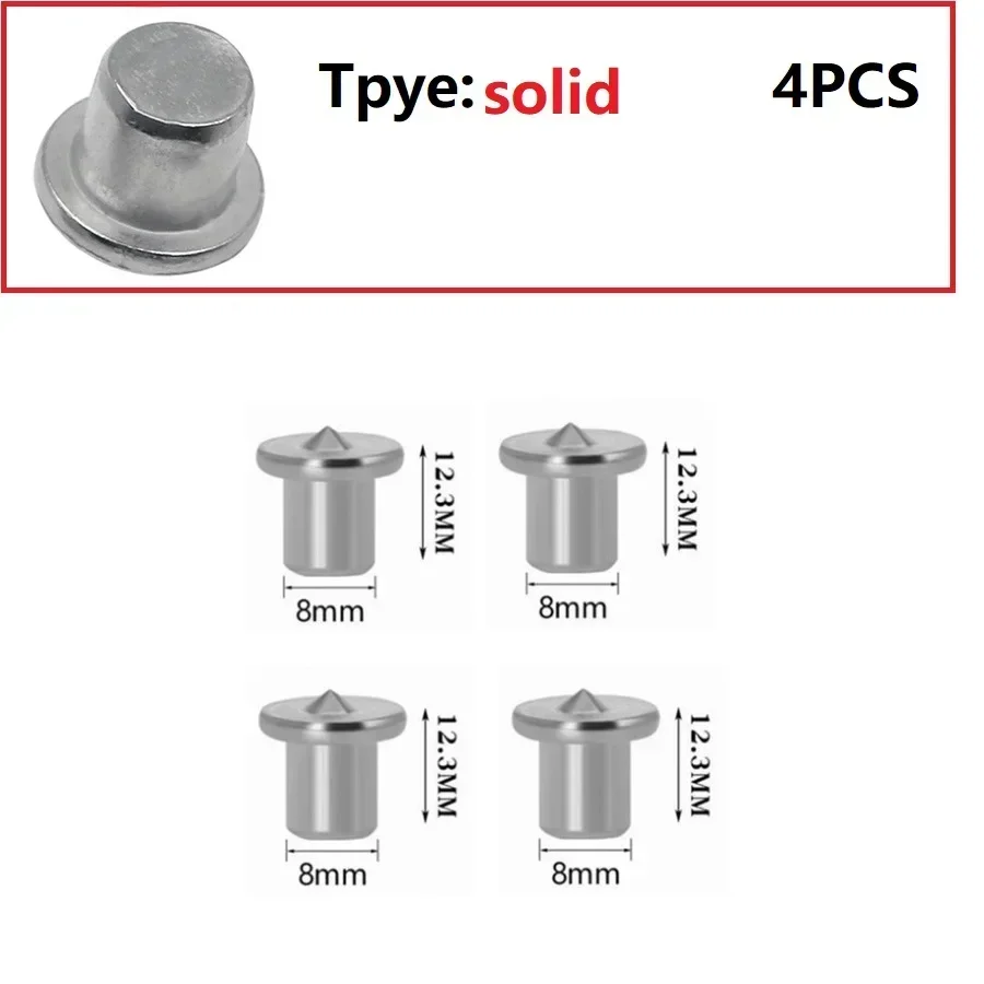 Dowel Tenon Center Point Set Locator Roundwood Punch Pin Dowelling Hole Wood Timber Marker Furniture Centering Point cylindrical locating dowel pin wooden dowel pins 4Pcs 6-12mm