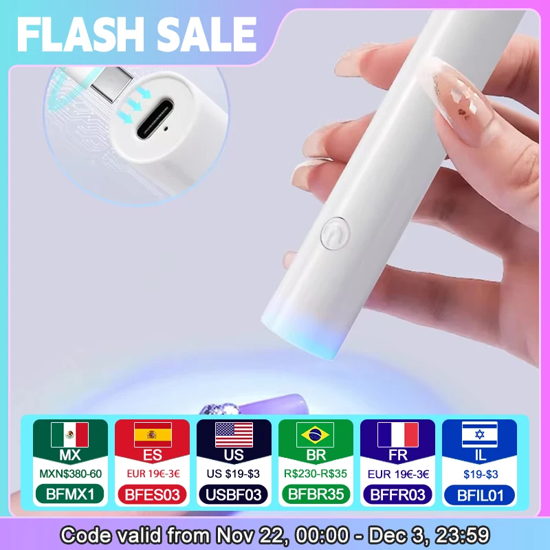 Mini Handheld Nail Enhancement Slot Lamp, Gel Nail Polish Curing Lamp, Wireless Nail Dryer, Small and Convenient BEST SELLERS Mini Handheld Nail Enhancement Slot Lamp, Gel Nail Polish Curing Lamp, Wireless Nail Dryer, Small and Convenient BEST SELLERS