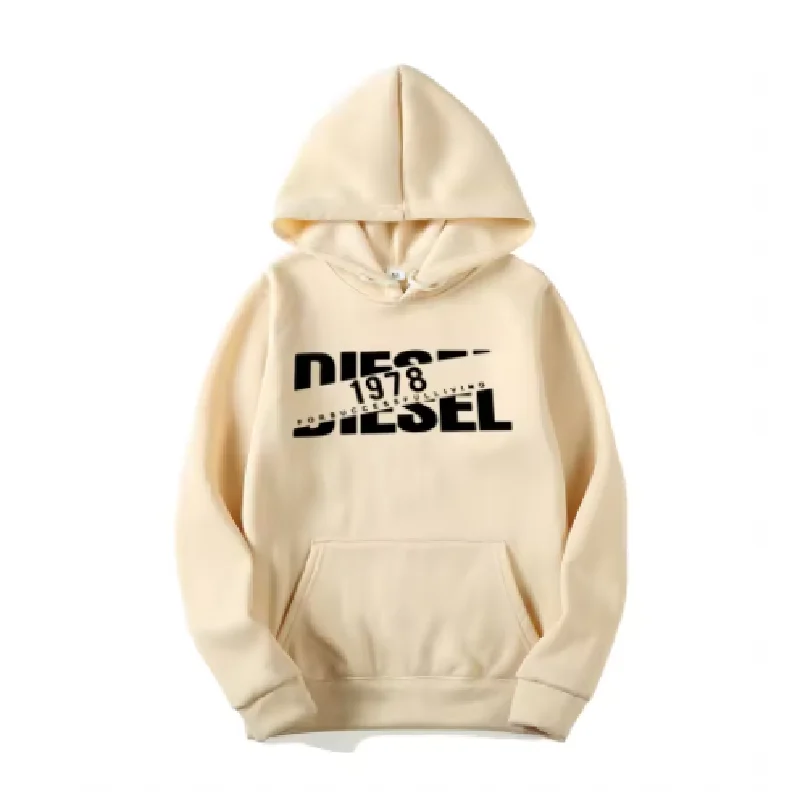 Moletom com capuz masculino para outono e inverno quente e à prova de vento confortável manga comprida moletom com capuz para corrida