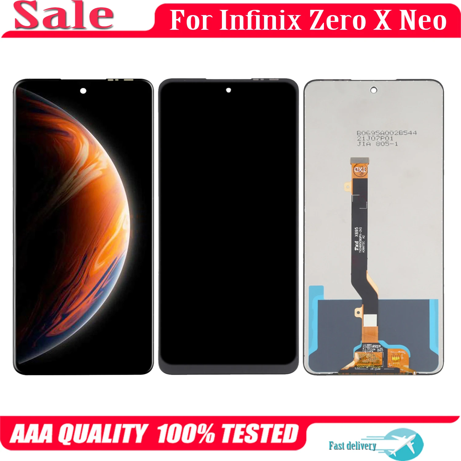 

Для Infinix Zero X Neo ЖК-дисплей сенсорный экран сменный дигитайзер в сборе