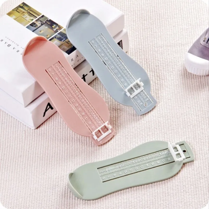 3 Colors Kid Infant Foot Measure Gauge Children Foot Ruler Shoes Size Measuring Length Growing Fitting Ruler Tool Measures