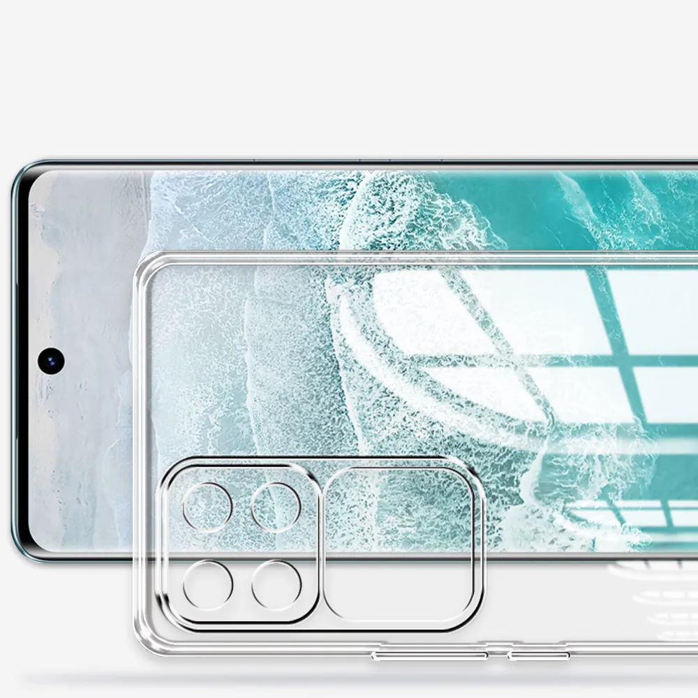 Enhanced Product Title:  
Sleek Silicone Soft Clear Shockproof Phone Case - Universal Fit