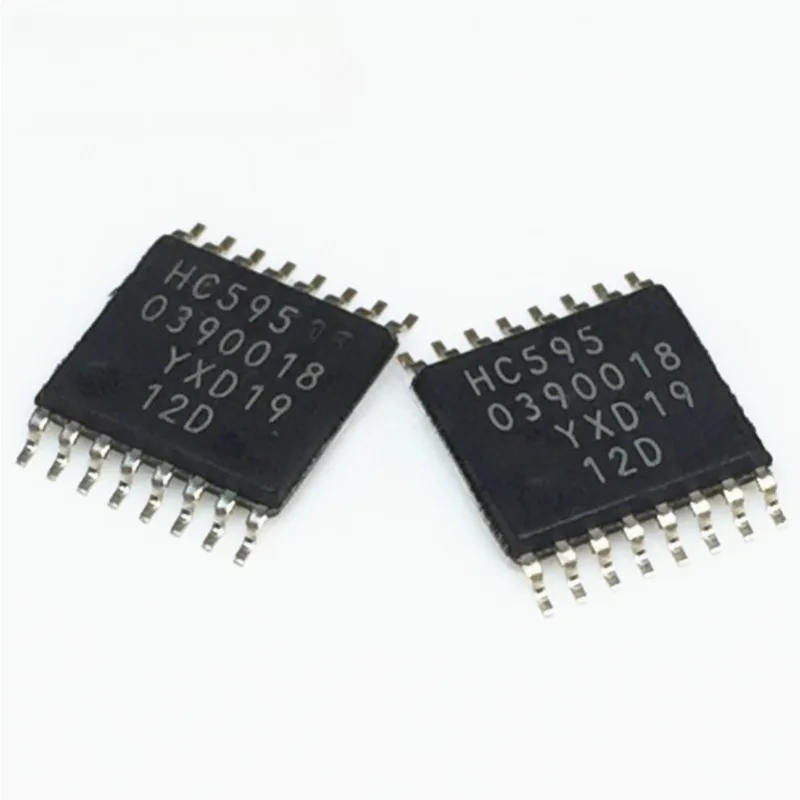 

(10 шт.) 74HC595PW HC595 TSSOP-16 8-битный выходной переключатель, зарегистрированный логический чип