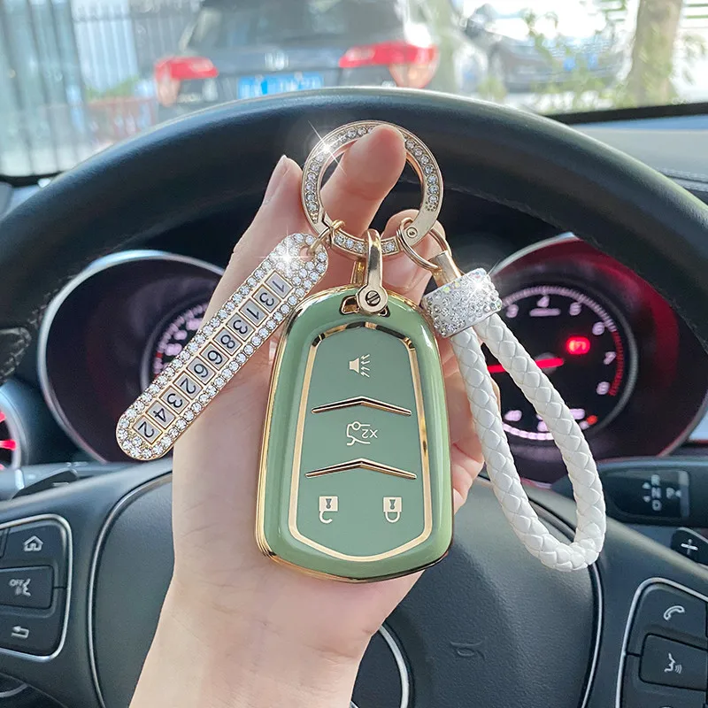 Cover Chiave/telecomando per CadillacCT6 CTS XT5 DTS ATS Escalade ESV SRX STS XTS ELR 2014 2015 2016 2017 2018 - Sfc542e6c535640cd86c374a5758c3be1C