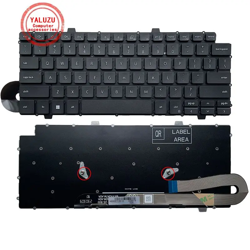 

Новая английская клавиатура для ноутбука DELL Latitude 3120 E3120 2-в-1