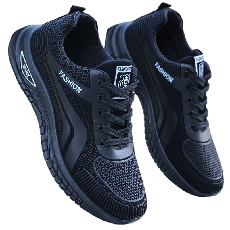 New Breathable Sports Shoes Men's Casual Sneakers  Male  Antislip Wear-resisting Running Trainers Outdoor Men Shoes