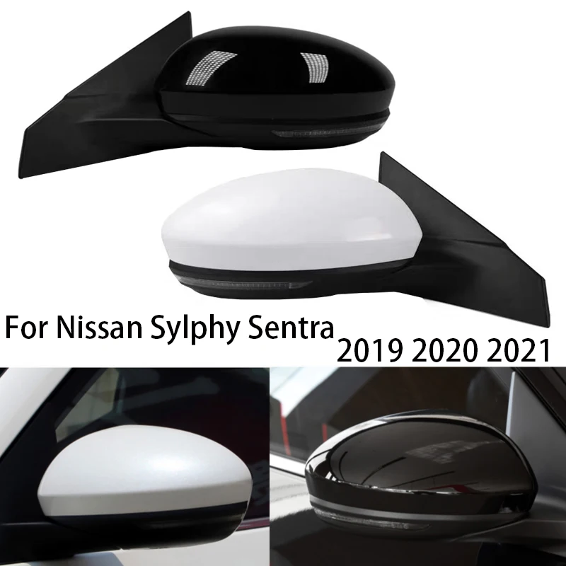 

Car Side Mirror Assembly For Nissan Sylphy Sentra 2019 2020 2021 Auto Electric Door Wing Heated Foldable Turn Signal