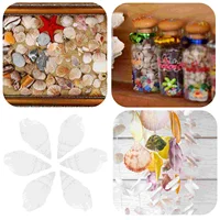100pcs White Mini Sea Shell Conches Craft Wedding Garden Aquarium Decoration 2