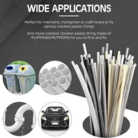 20/50/100 Pcs Plastic Welding Rod Set 20cm PP/PE/PVC/ABS Household Welding Rod Car Bumper Repair Tool Parts Plastic Welder New 2