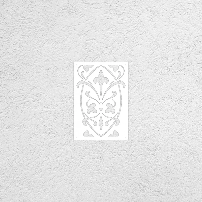 30cm - 59cm Stencil For Painting Wall Decor Putty Template To Paint Furniture Makers Plaster Border Retro Vintage Classic S277