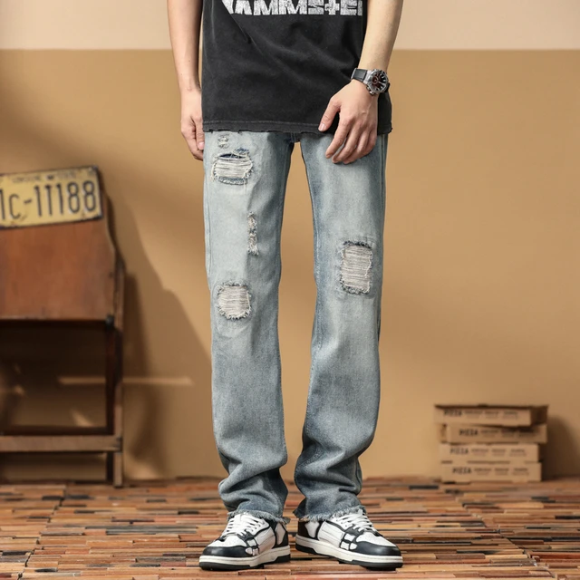 Pantalones vaqueros gruesos y cálidos de lana para hombre, Joggers negros  de talla grande 8XL, pantalones de mezclilla holgados, pantalones de  mezclilla térmicos informales de algodón estirado, Invierno - AliExpress