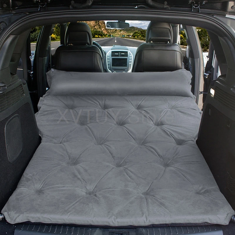 Car Multi-function Sleeping Mattress SUV Auto Comfortable Travel Bed Outdoor Camping Bed Picnic Mat Folding Pad with Pillows