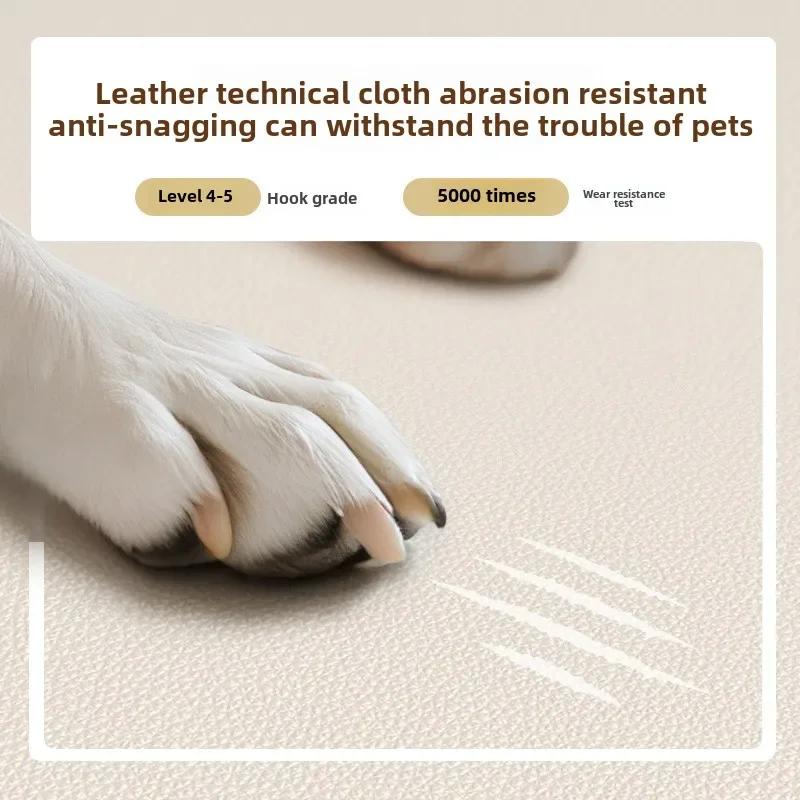Warm Dog Mats House Winter Large Beds Sofa Waterproof Dog Mattress Pet Products Accessories Leather Easy Clean Emulsion Mats