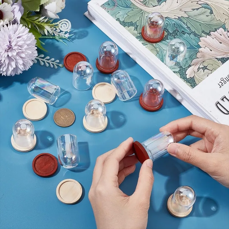 Piatto In Vetro Cm 29 Con Campana Cupola Cloche In Vetro Cm 26 Cod - Foto 11