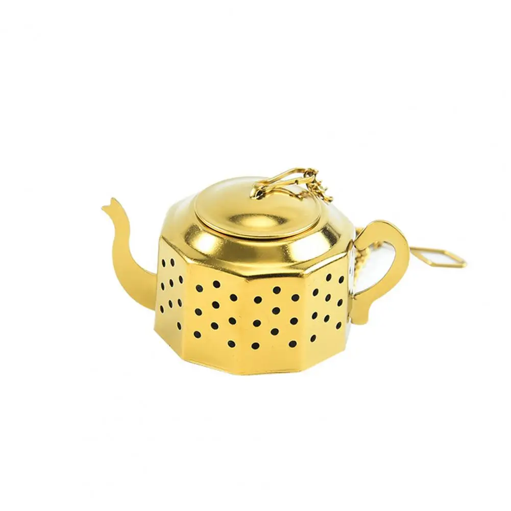 Food Grade Materials Tea Infuser Long Handle Strong Construction Stainless Steel Home Infuser Drip for Office