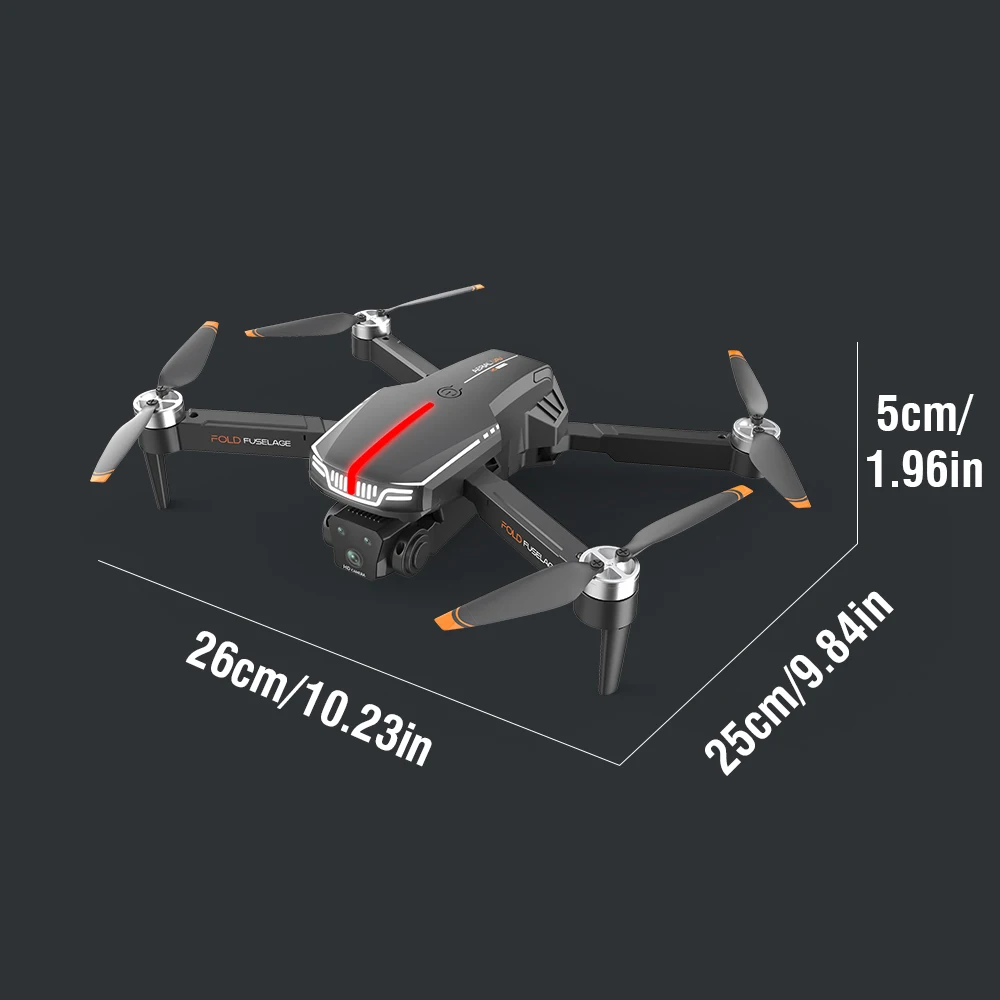 H13 RC 드론 브러시리스 광학 흐름 항공 차량, HD 항공 사진, 장애물 회피 쿼드콥터 드론 장난감, 성인용 선물