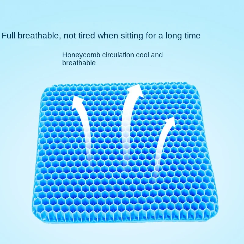 Car Multi-function Seat Cushion Summer Cooling Pad Egg Gel Seat Cushion Four Seasons Universal Honeycomb Office Ice Cooling Pad 3