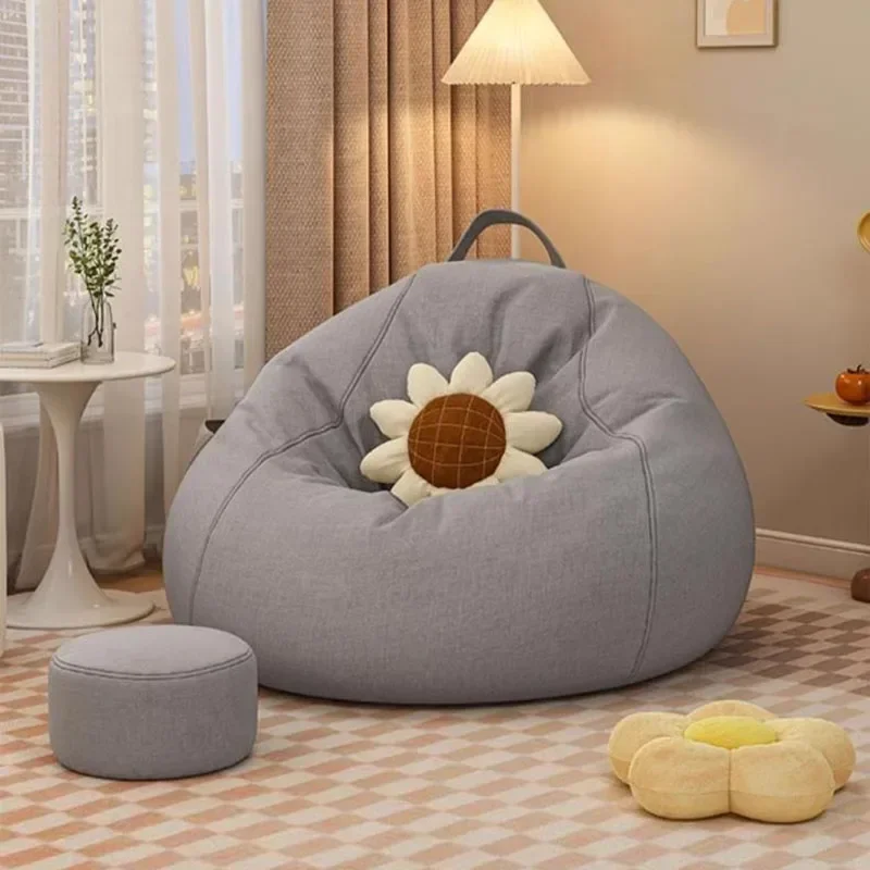 퍼프 그레이 소파 편안한 발코니 디자이너 일본 소파, 펑키 우아한 살롱, 디바니 다 소지오노 거실 장식 