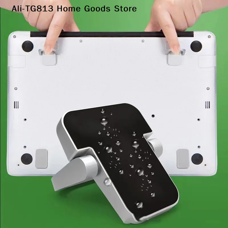 [TG813]2Pcs 노트북 스탠드 미니 휴대용 홀더 접이식 Nvisible 노트북 라이저 브래킷 Macbook 노트북 스탠드 냉각 홀더