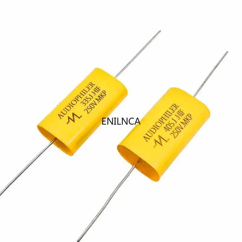 MKP Capacitor 2Pcs 250V Audio HIFI 1UF 1.5UF 1.8UF 2.2UF 2.7UF 4.7uF