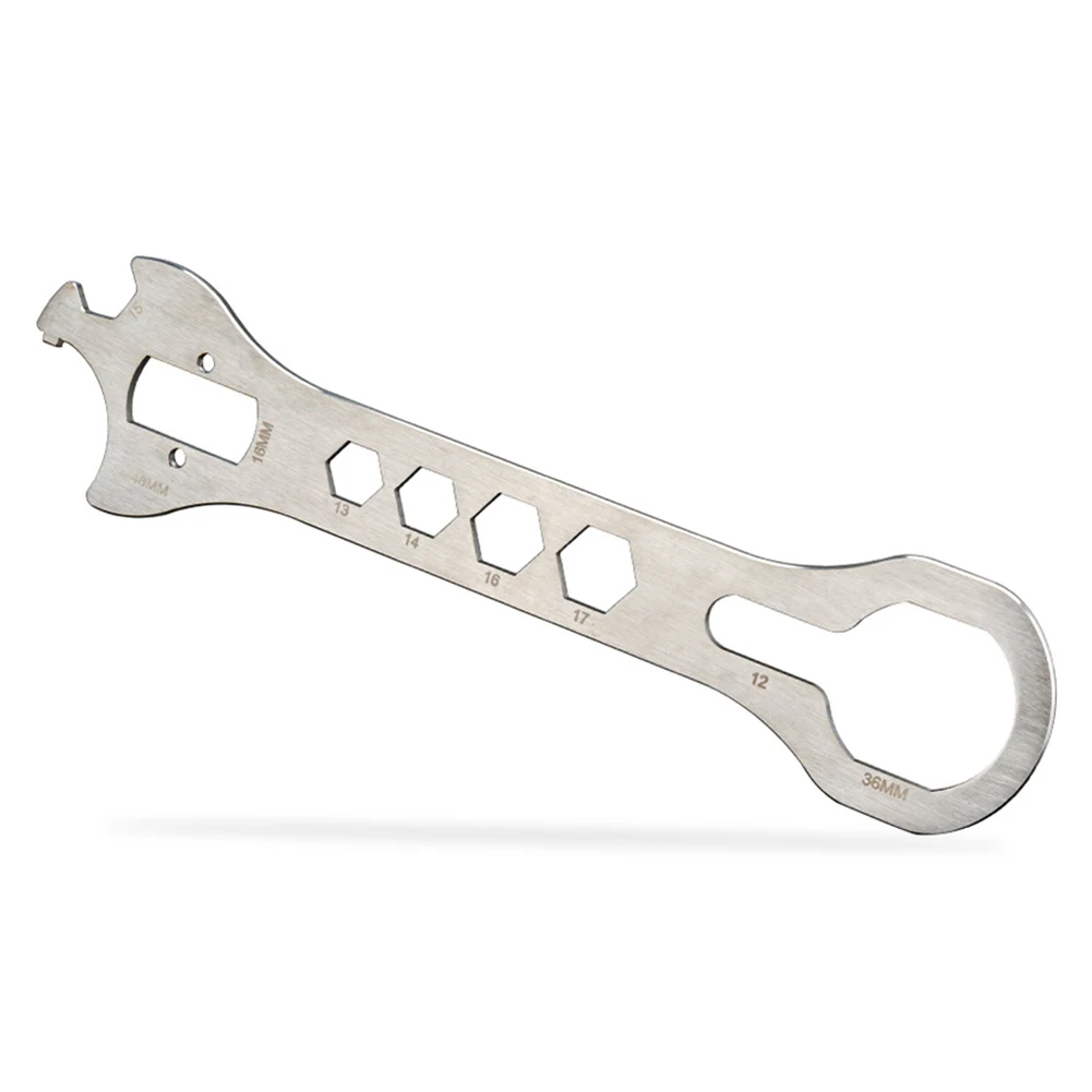 

MTB Road Bicycle Bottom Bracket Tool Wrench Spanner Nut Screw Wrench Stainless Steel Bicycles Bottom Bracket Square Hole Center