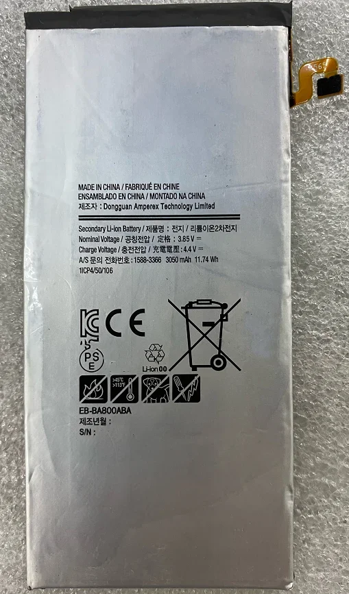 

For Three EB-BA800ABA Abe A8 A8000 A800f A800s A8009 Mobile Phone Battery