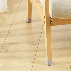 Silicone Chair Leg Floor Protector Caps, Gray - Set of 20 (20pcs)