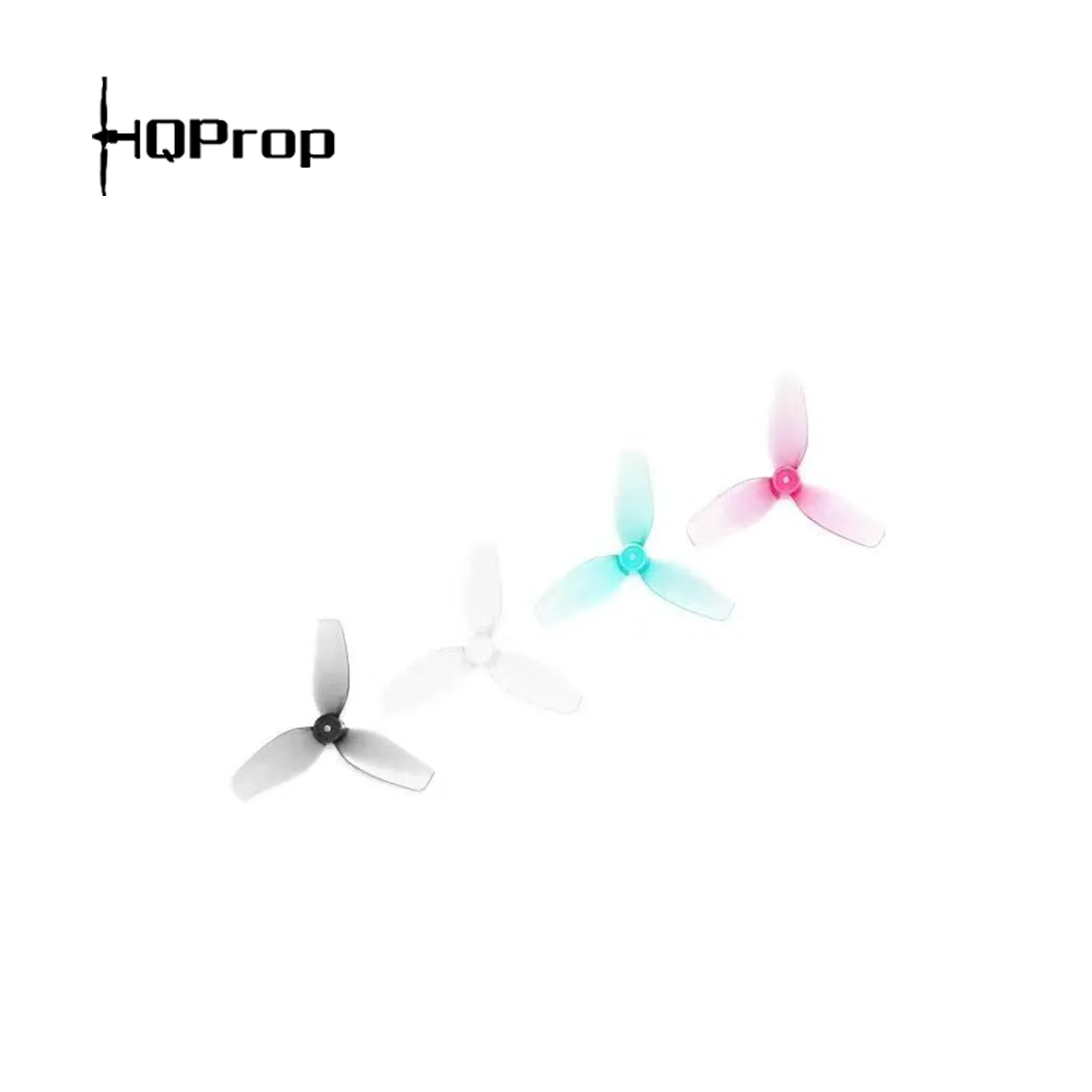4pairs HQprop 1.2inch Three Blades Propeller Ultralight 1.2x0.9x3(31MM)-1MM Positive Negative Props for RC FPV Drone Spare Parts