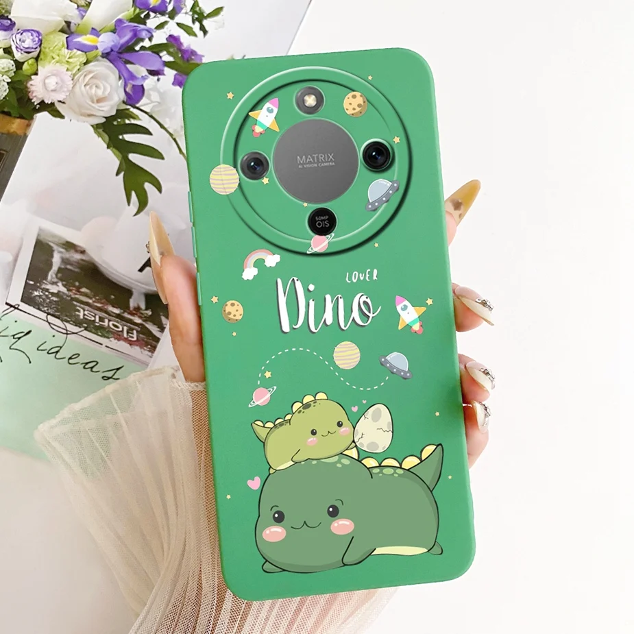 Cute Dinosaur Cartoon Soft TPU Phone Case Cover