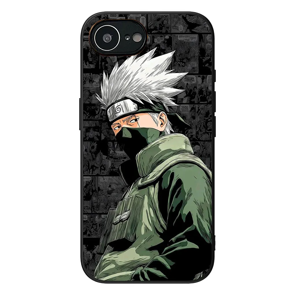 Kakashi & Sasuke Anime Design Soft Phone Cover