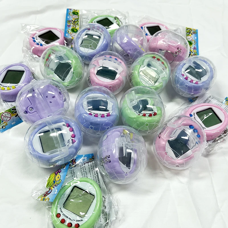 1PCS Novelty Funny Relaxing Toy Tamagotchi Electronic Pets Surprise Egg Capsule Egg Ball Model Puppets Toys for Kids Children