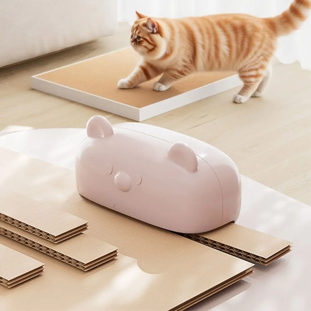 Portable Plastic Cardboard Cutter for Cat Scratchers