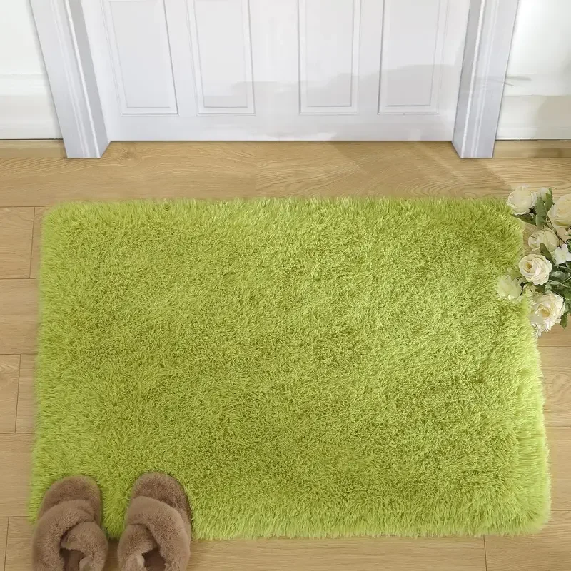Room Mat Home Decor Living Room Mat Tie-Dye Gradient Silk Wool Carpet Entry Plush Soft Fluffy VIKAMA floor mat