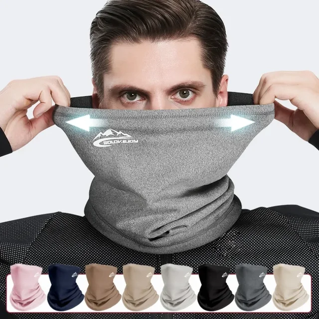 Velvet Thermal Winter Ski Mask Scarf 1