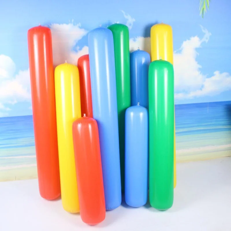 Cheer Stick Parent Child Interactive Game Outdoor Toy Team Building Game Props 5Pcs 90cm