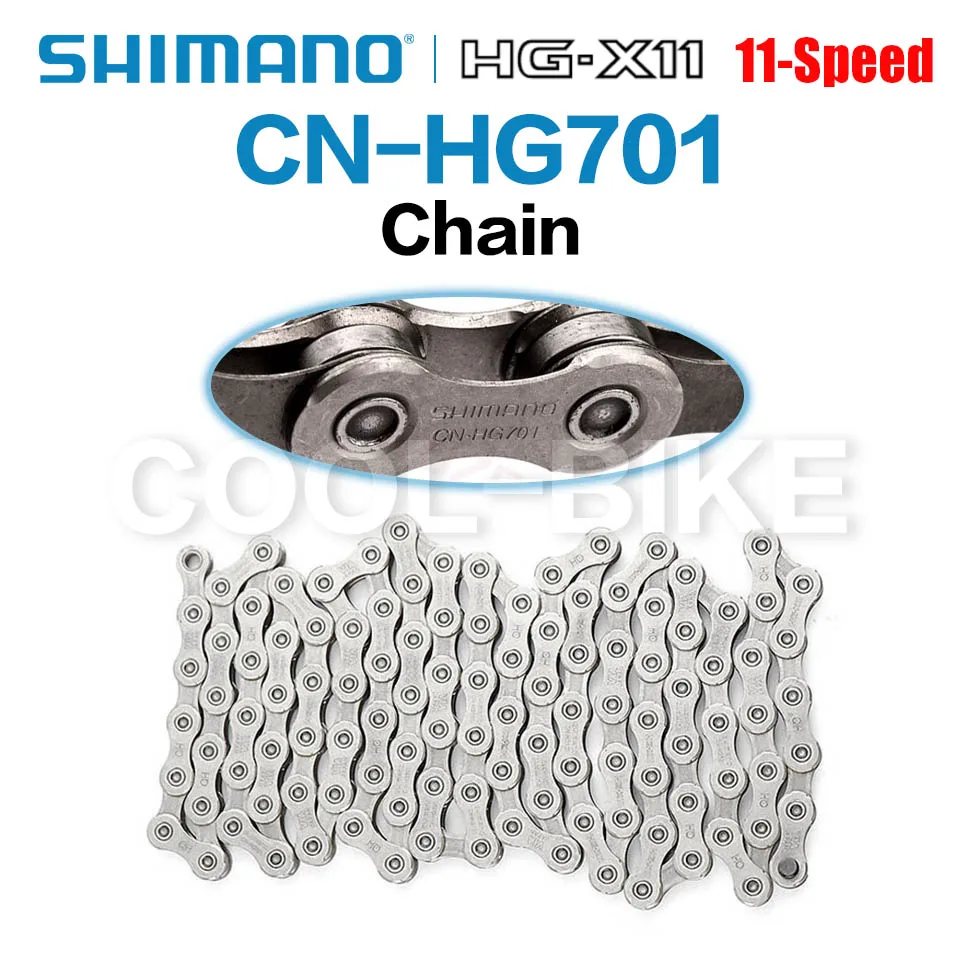 Chaîne Shimano 9 vitesses 114 maillons CN-HG93 - Achat en ligne - Rêve de Vélo