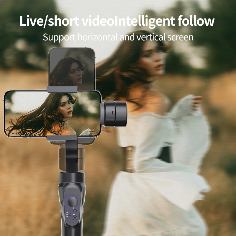 F11 3-Axis Gimbal Stabilizer Smartphone Foldable Handheld Phone