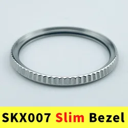 Slim Unidirectional Bezel Upgrade: Thin 316L Stainless Steel with 120 Clicks (Fluted bezel)