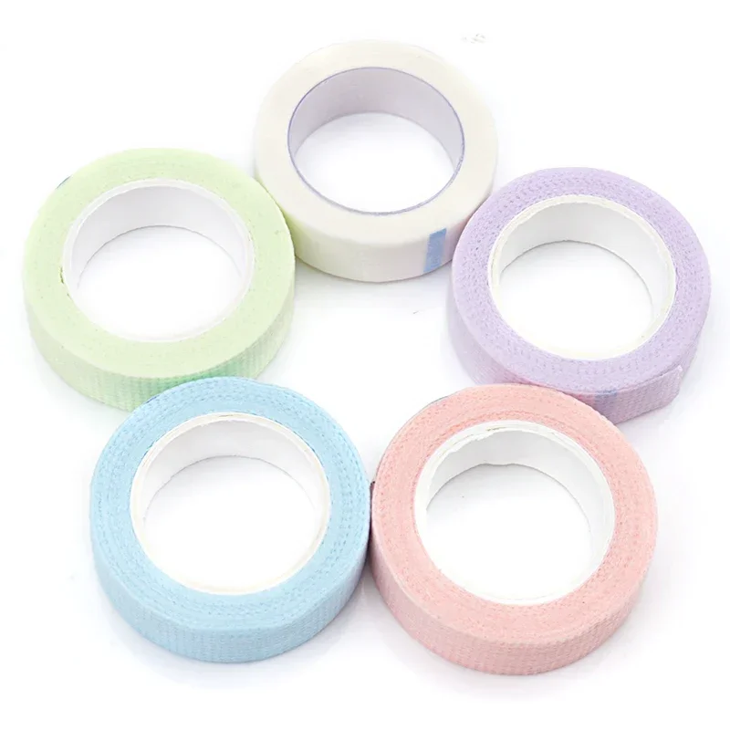 Makeup Tools Eye 5 Rolls Eyelash Tape Eye Stickers Patches For Lash Extension Breathable Non-woven Tape Under Eye Pads Adhesive