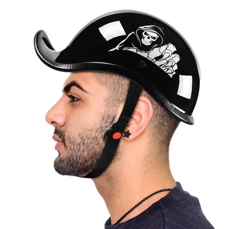 

Шлемы для взрослых мотоциклетные с полуласточкиным хвостом открытые Ретро шлемы с солнцезащитным козырьком солнцезащитный козырек и пряжкой быстросъемный ремешок для