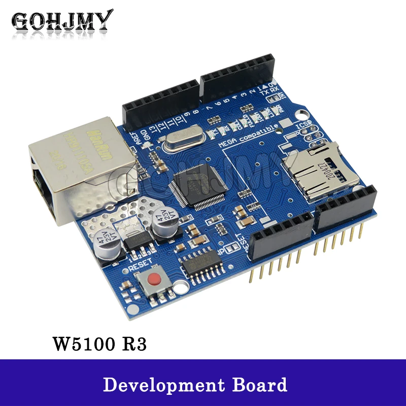 Uno Shield Ethernet Shield W5100 R3 Uno Mega 2560 1280 328 Unr R3 Solo Scheda Di Sviluppo W5100 Per Arduino