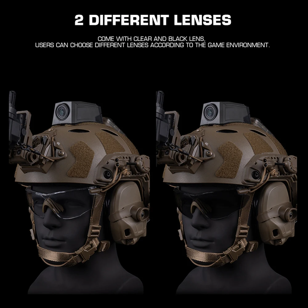 Polarized sports glasses polarized glasses tactical goggles shooting glasses polarized goggles Tactical Goggles Polarized Glasses Airsoft Shooting Windproof Sunglasses Multi-purpose Motorcycle Cycling Glasses Helmet Gear