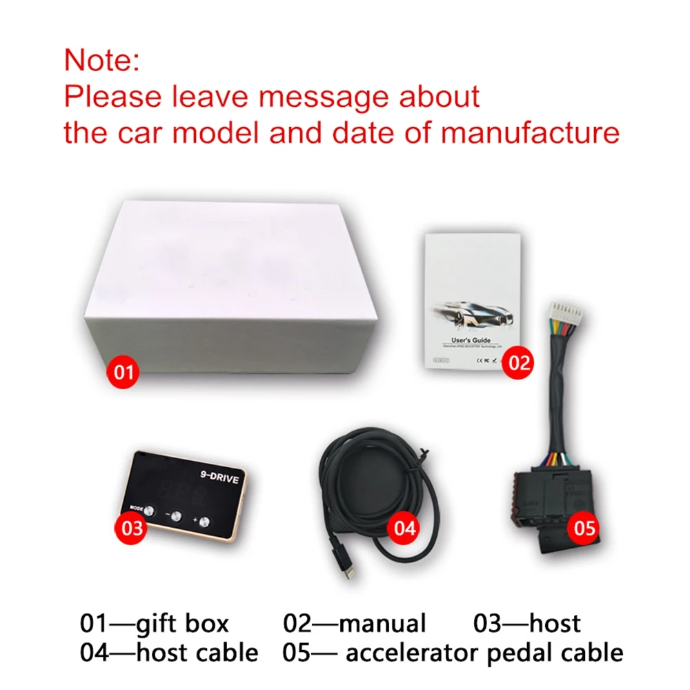 Controller di Risposta dell'Acceleratore con 9 Modalità di Guida, Potenziatore di Accelerazione per Corse, Accessorio per Tuning - Image 5