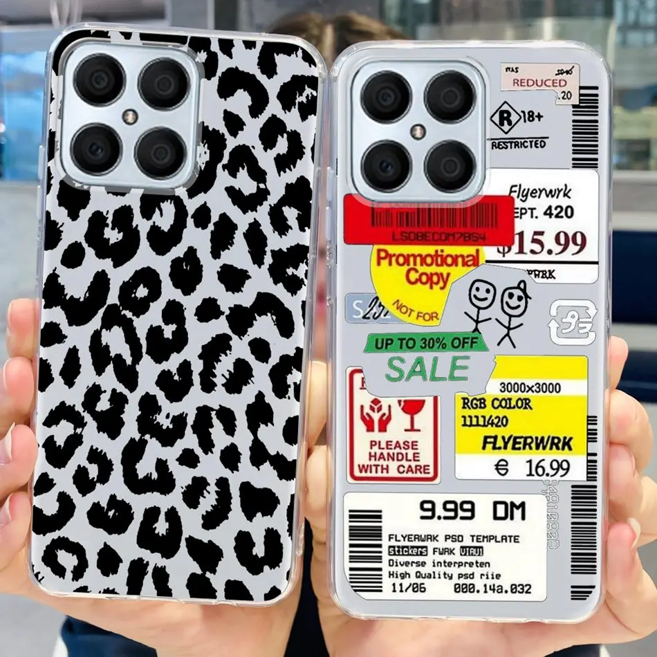 Floral Butterfly Pattern Soft Silicone TPU Back Cover Case