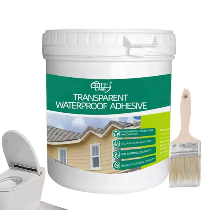 Revestimento Impermeável Transparente Vazamento Adesivo Altamente Reflexivo Super Forte Colagem Reparação Profissional