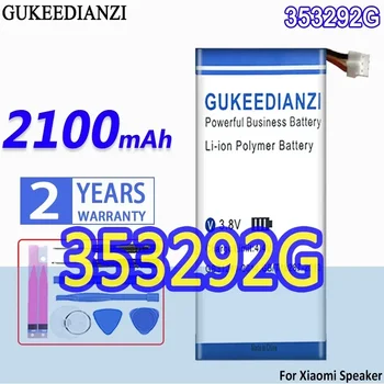 Batteria GUKEEDIANZI ad alta capacità BPI 353292 G 2100mAh per batterie digitali per altoparlanti Xiaomi
