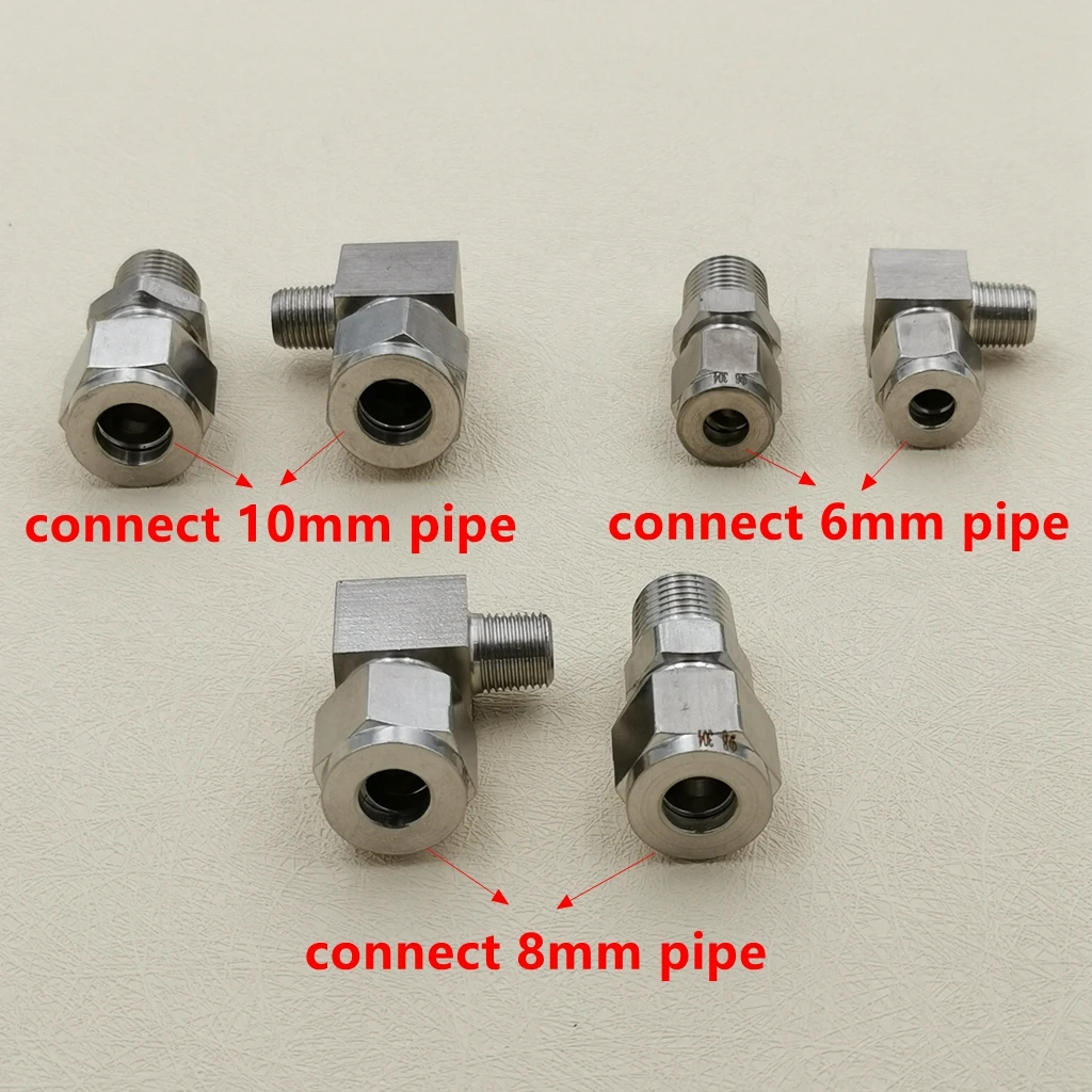Brass Siphon Air Atomizing Nozzle with 6mm Connector for Waste Oil Burner Full Cone Spray Jet Diesel Heavy Oil Injection