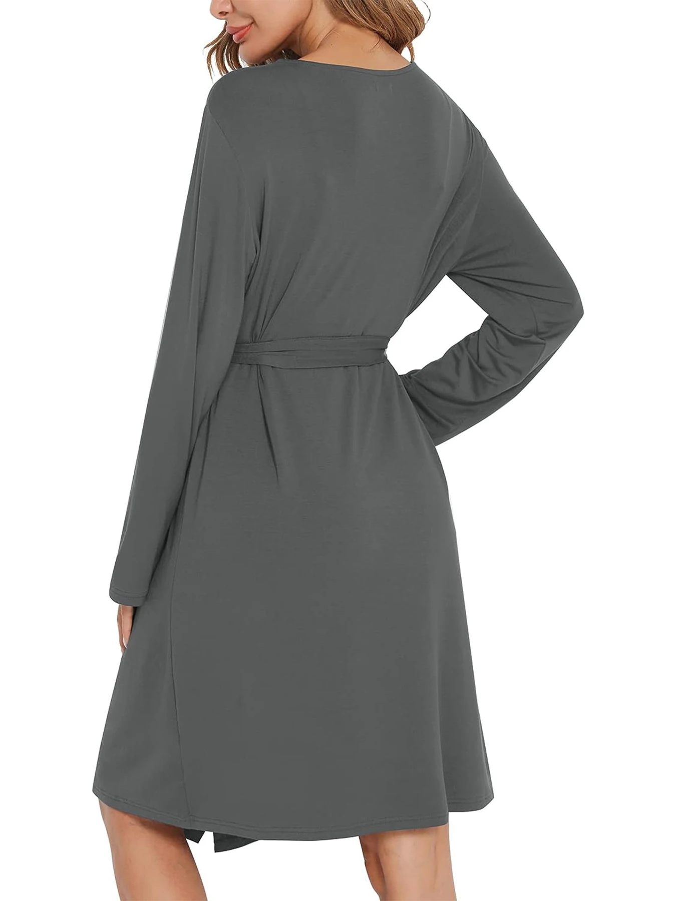 Women's European and American maternity wear autumn set two-piece nightgown maternity nightgown set
